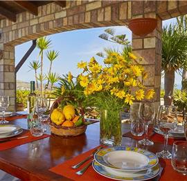 2 bedroom villa with pool, Castellammare del Golfo, sleeps 4